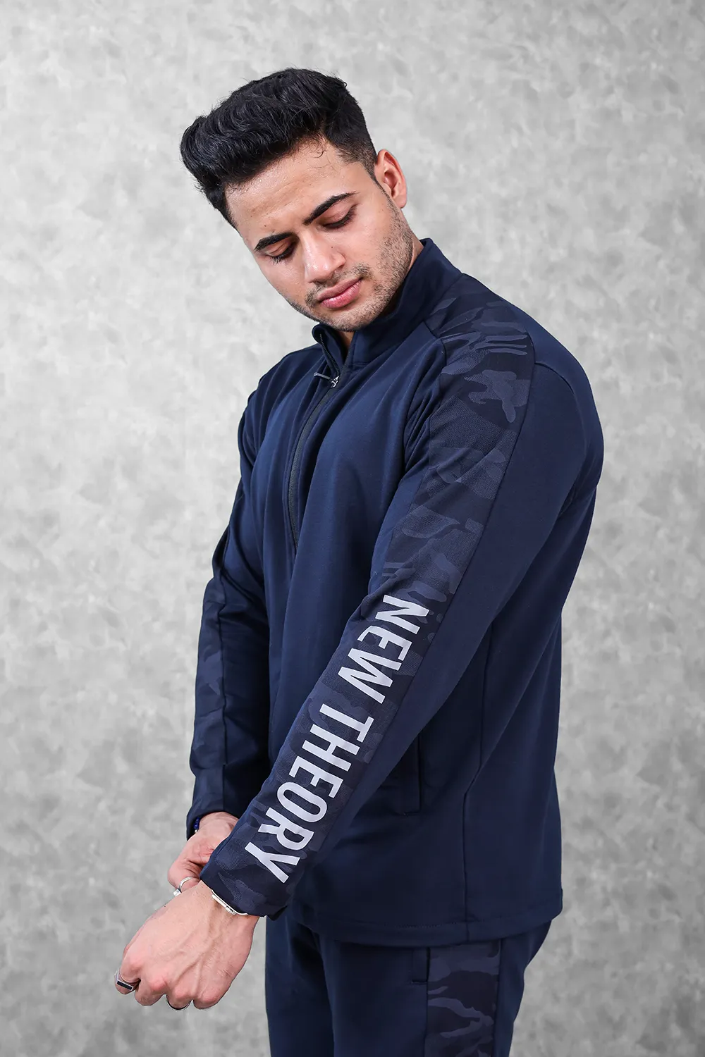 Active Camo Tracksuit- Navy