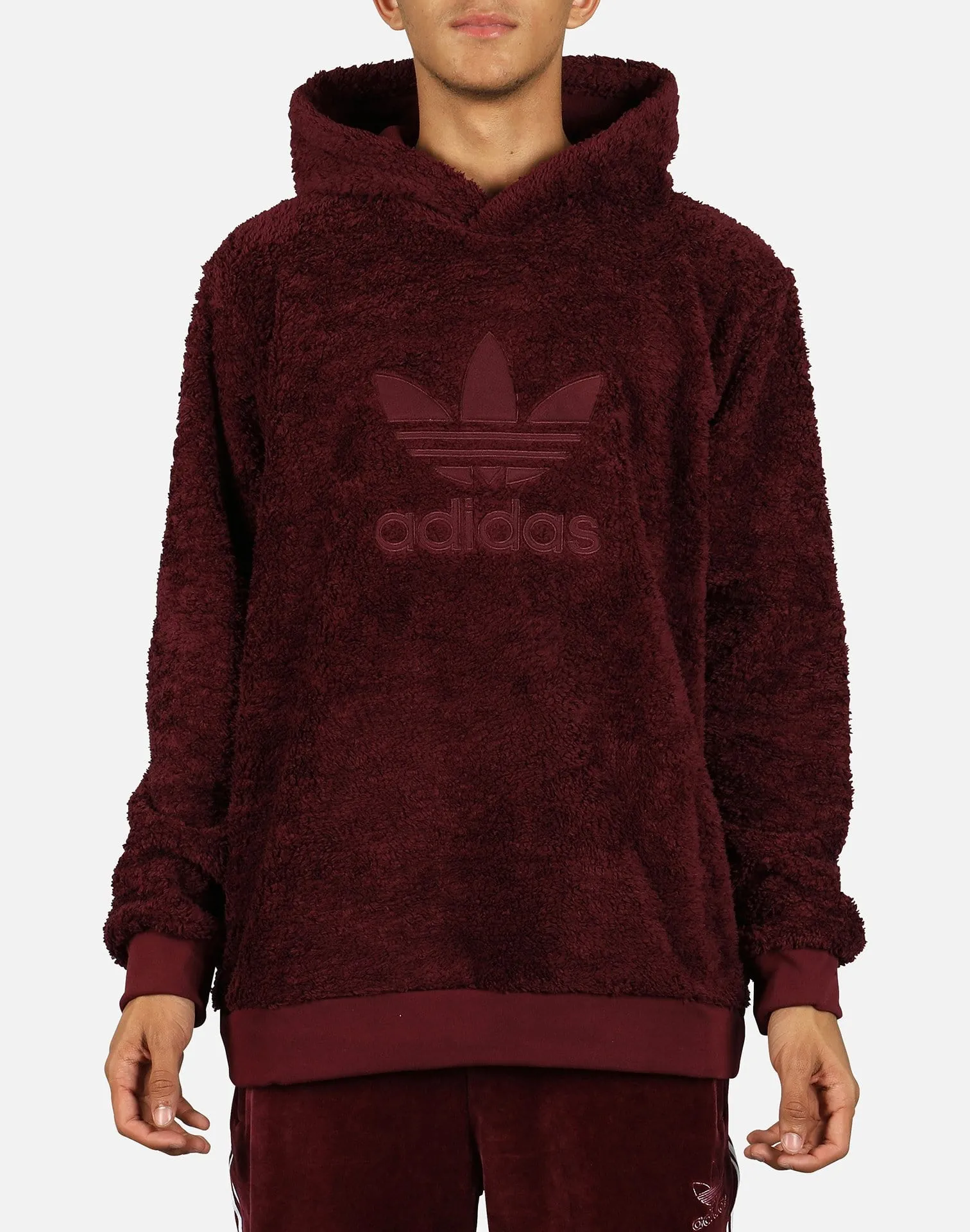 Adidas WINTERIZED SHERPA PULLOVER HOODIE