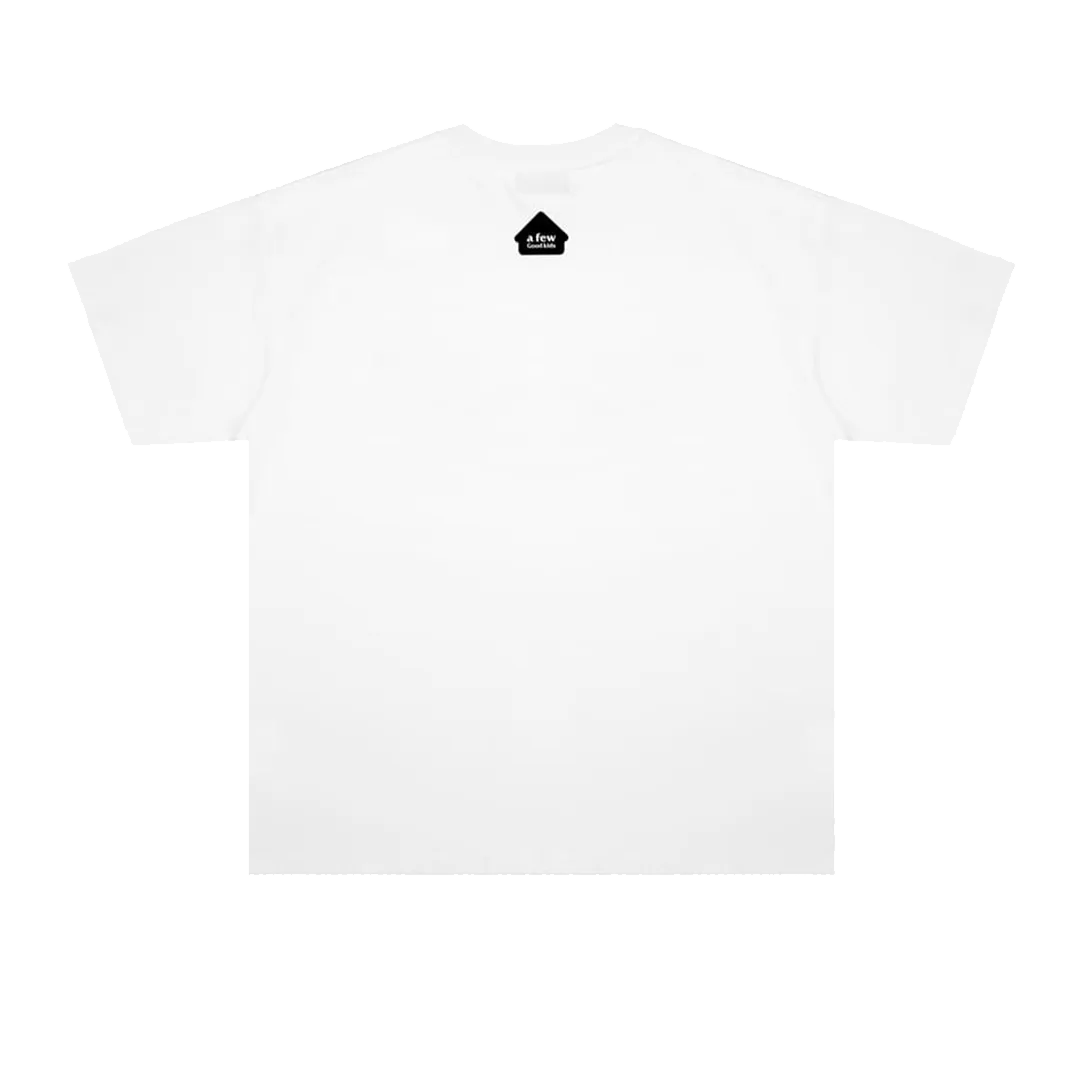 AFGK : Logo In Mouth Tee White