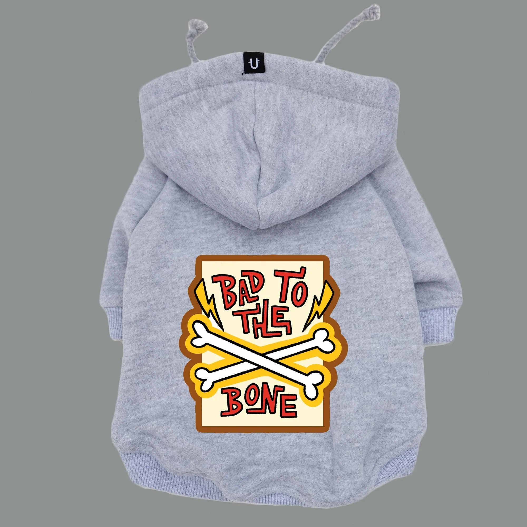 Bad to the Bone Dog Hoodie