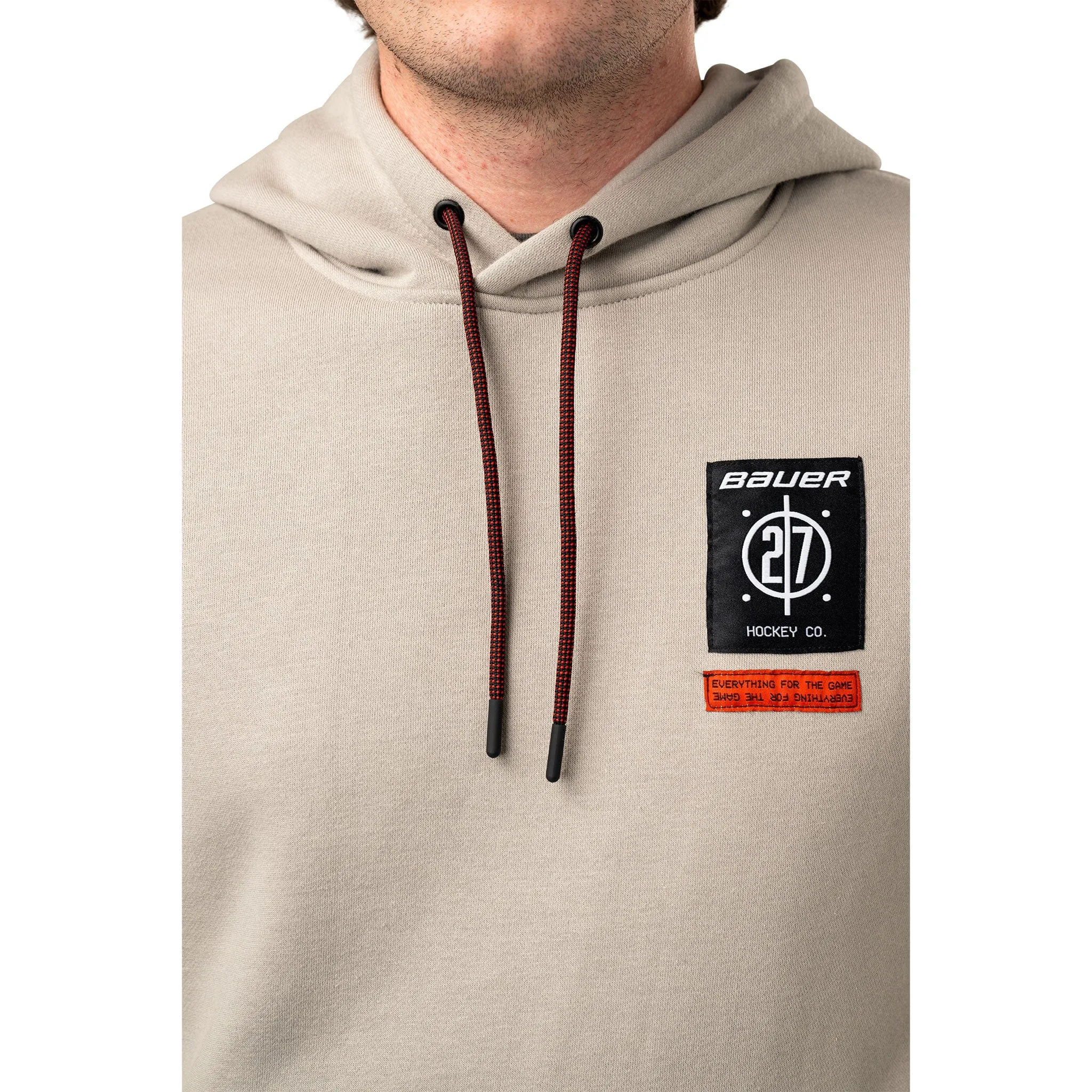 Bauer Fleeced Lined Hoody - Grey