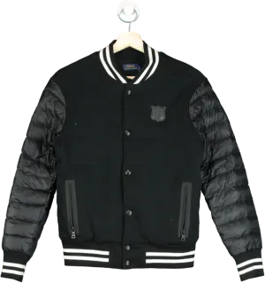 Boda Skins Black “Rosie” Varsity Jacket UK S