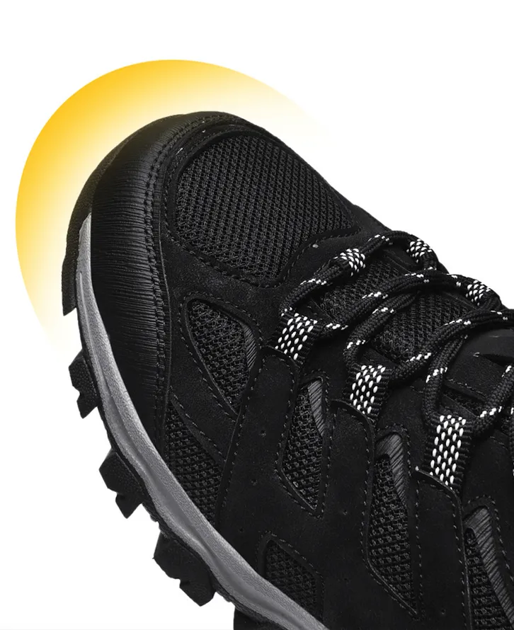 Breathable Non-slip Hiking Shoes for Men with Laces - SF1411