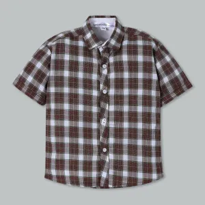 Brown Graph Shirts