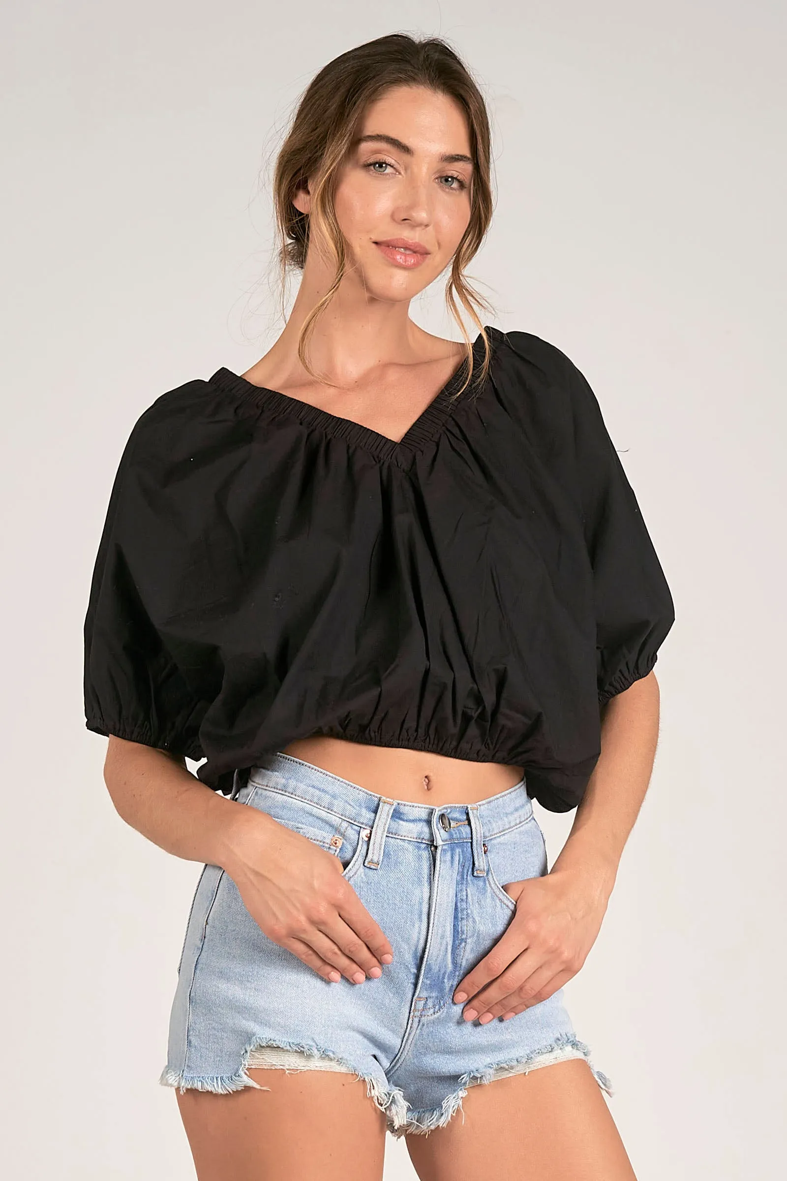 Bubble Crop Top