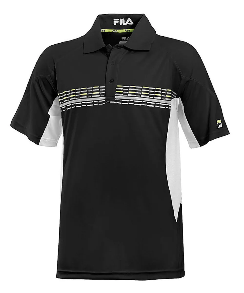 Center Court Printed Polo Shirt by Fila