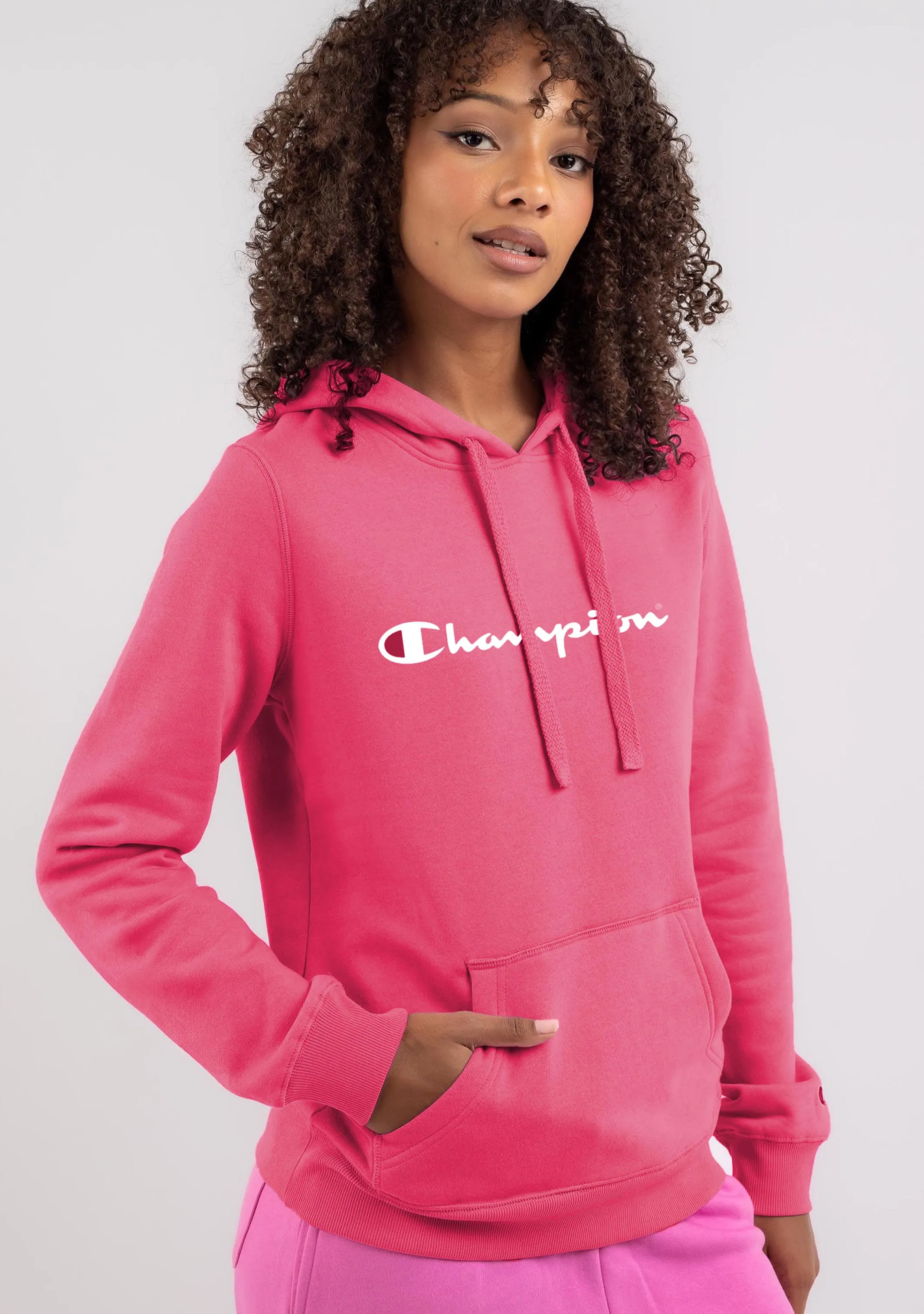 Champion Womens Script Hoodie <br> CWG4N IMS