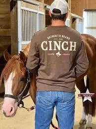 CINCH MEN'S CLASSIC LONG SLEEVE GRAPHIC TEE