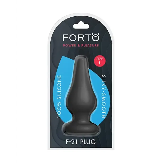 Forto F-21 Tear Drop Silicone Anal Plug