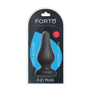 Forto F-21 Tear Drop Silicone Anal Plug