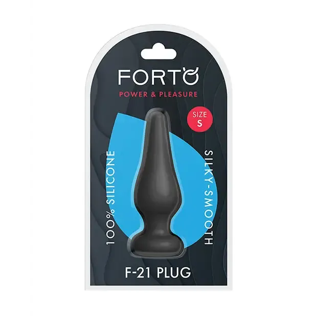 Forto F-21 Tear Drop Silicone Anal Plug