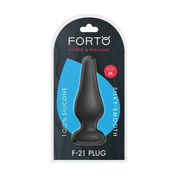 Forto F-21 Tear Drop Silicone Anal Plug