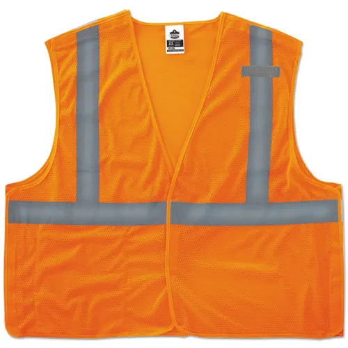 Glowear 8215ba Type R Class 2 Econo Breakaway Mesh Vest, Small To Medium, Orange, Ships In 1-3 Business Days