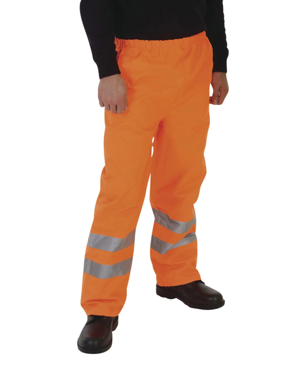 Hi-vis waterproof overtrousers (HVS462) | Orange