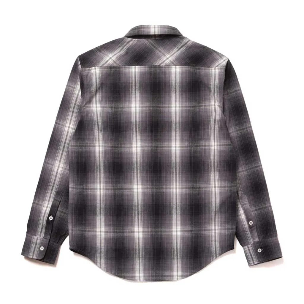 Huf Sanford L/S Flannel - Black