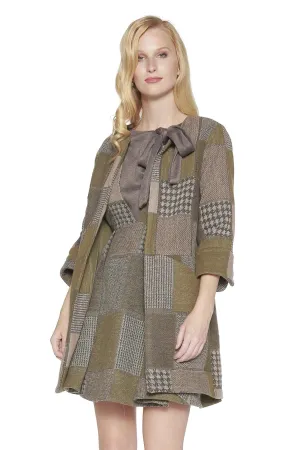 Imogen Coat - Hunter Tweed