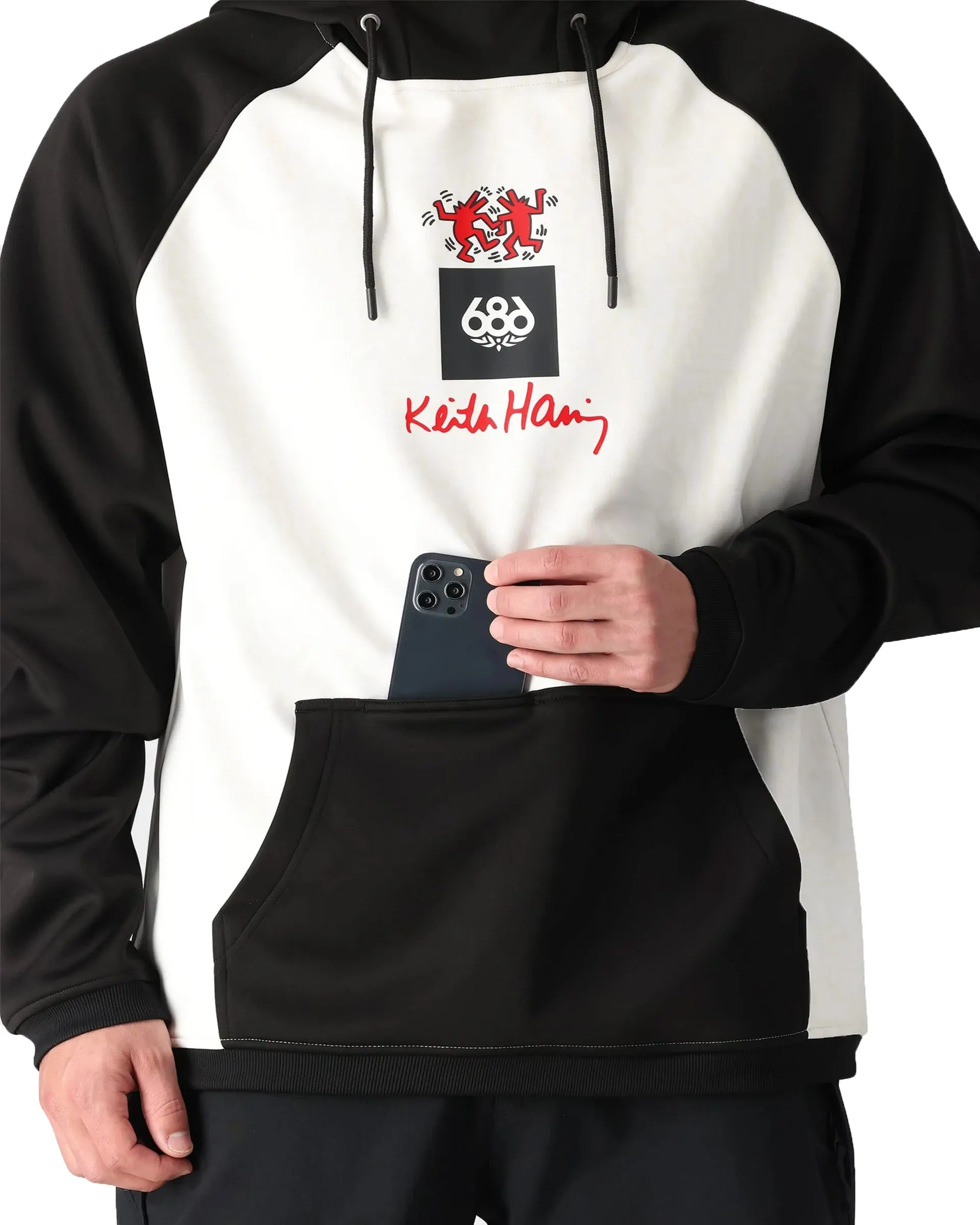 Keith Haring Bonded Fleece Pullover Hoody