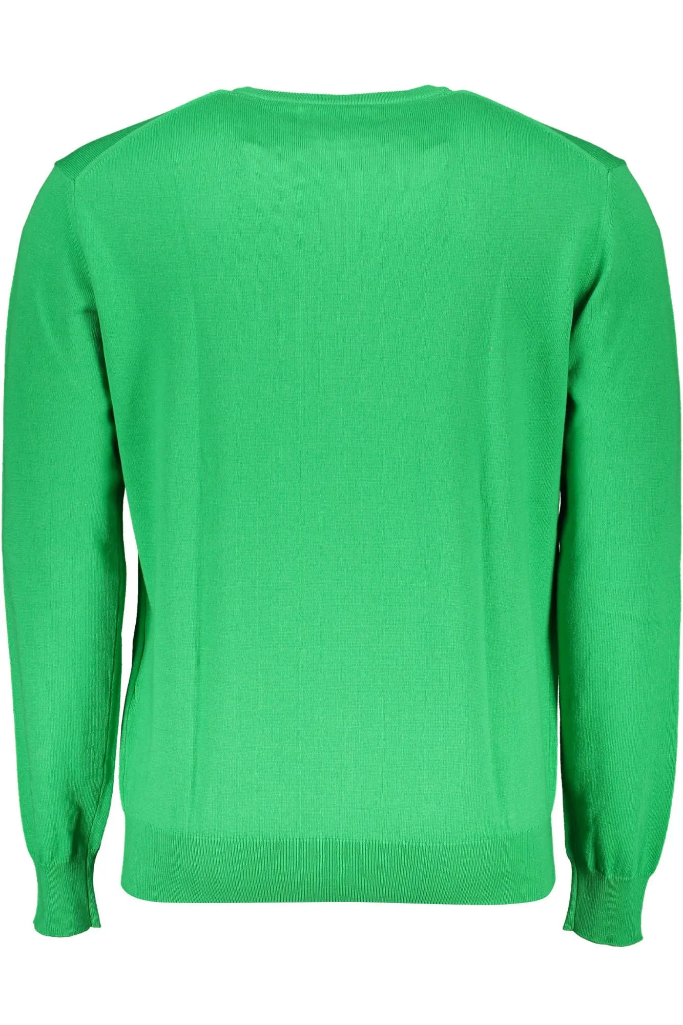 La Martina Green Cotton Men Sweater