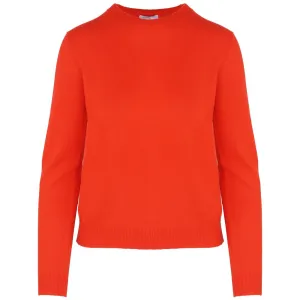 Malo Orange Cashmere Women Sweater