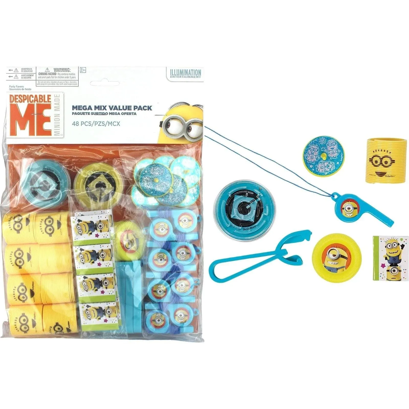 Minions Mega Mix Favour Pack - 48 Pc