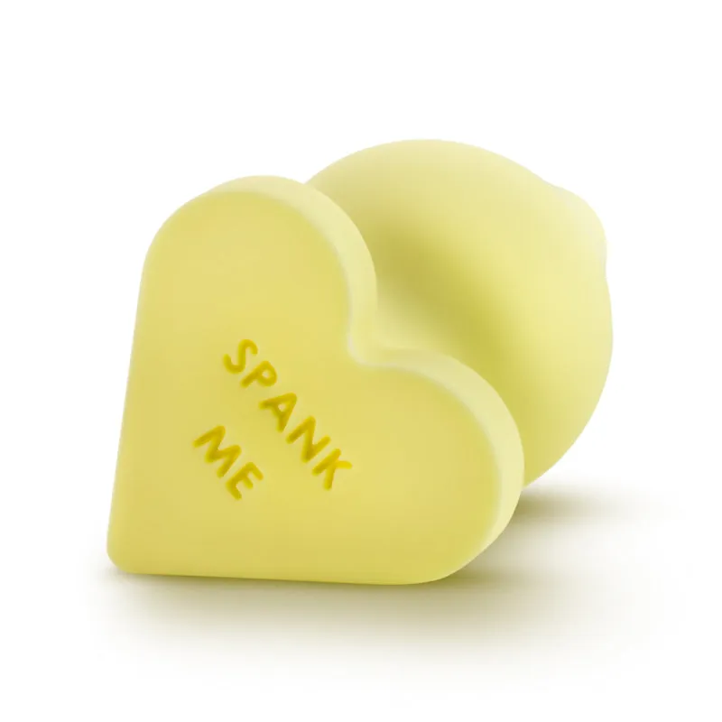 Naughty Candy Heart - Spank Me - Yellow