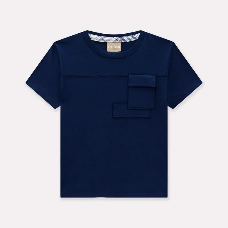 Navy Pocket T-Shirt