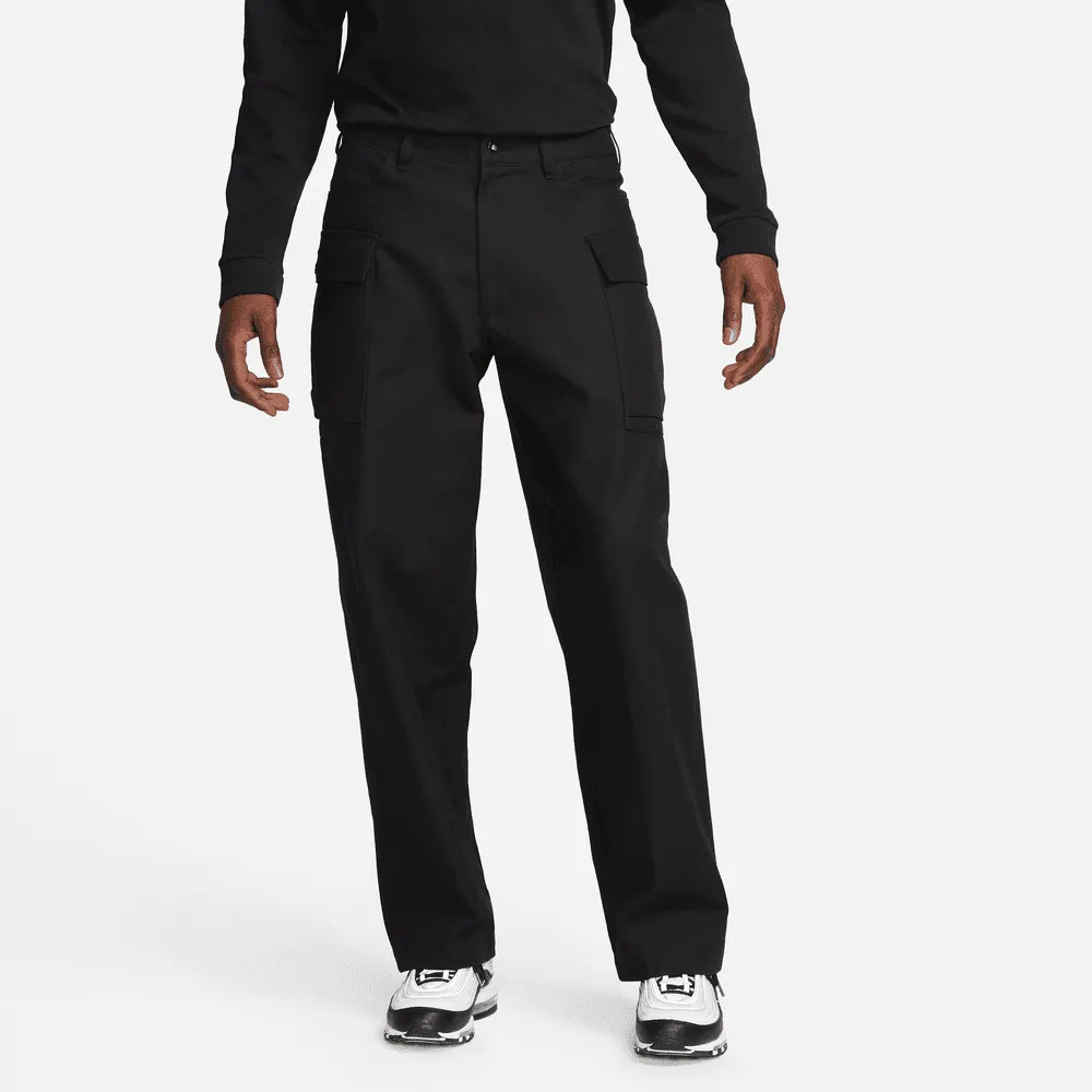 Nike Life Men's Cargo Pants Black Black