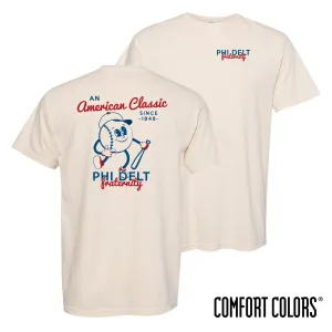 Phi Delt Comfort Colors American Classic Short Sleeve Tee