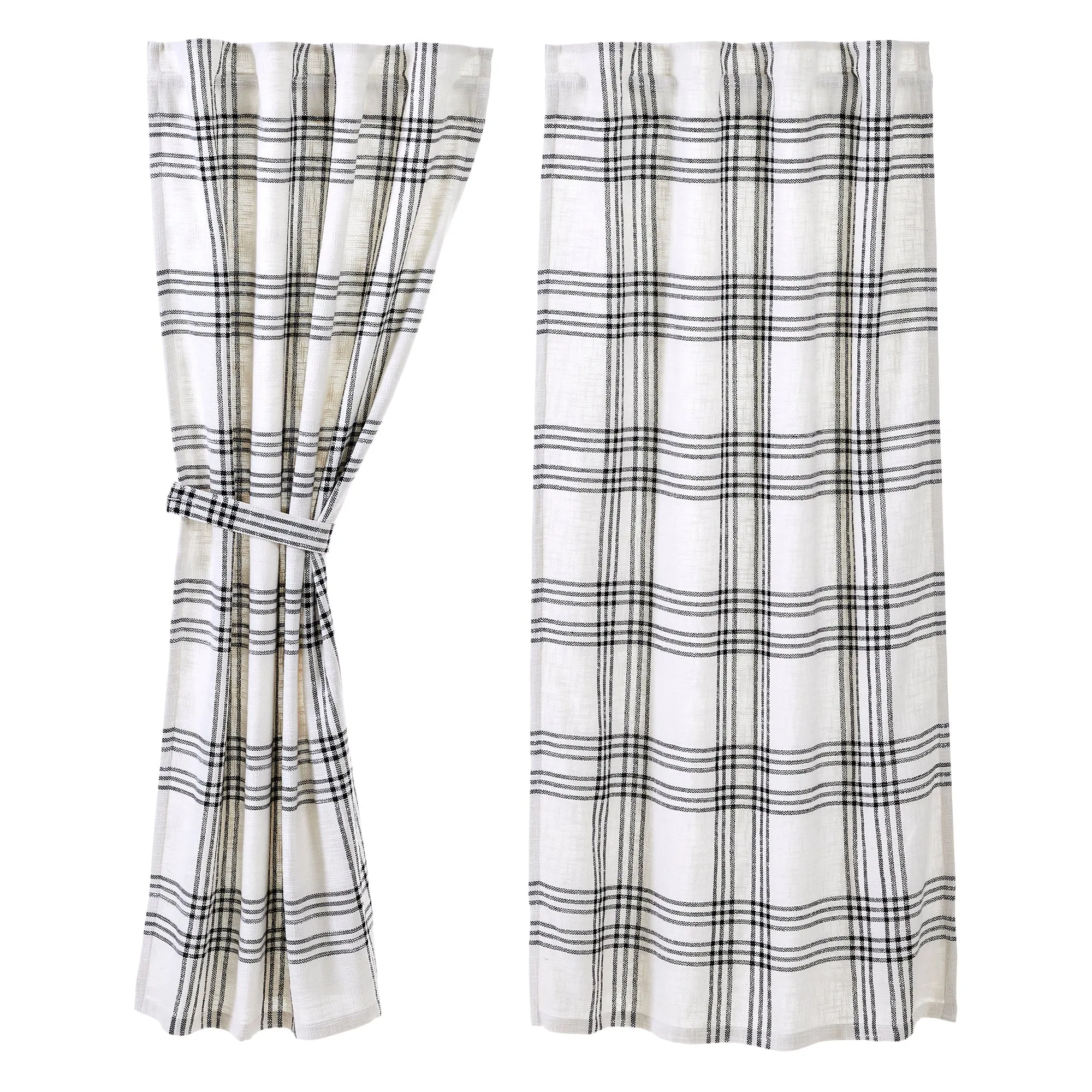 Plaid Panel Set of 2