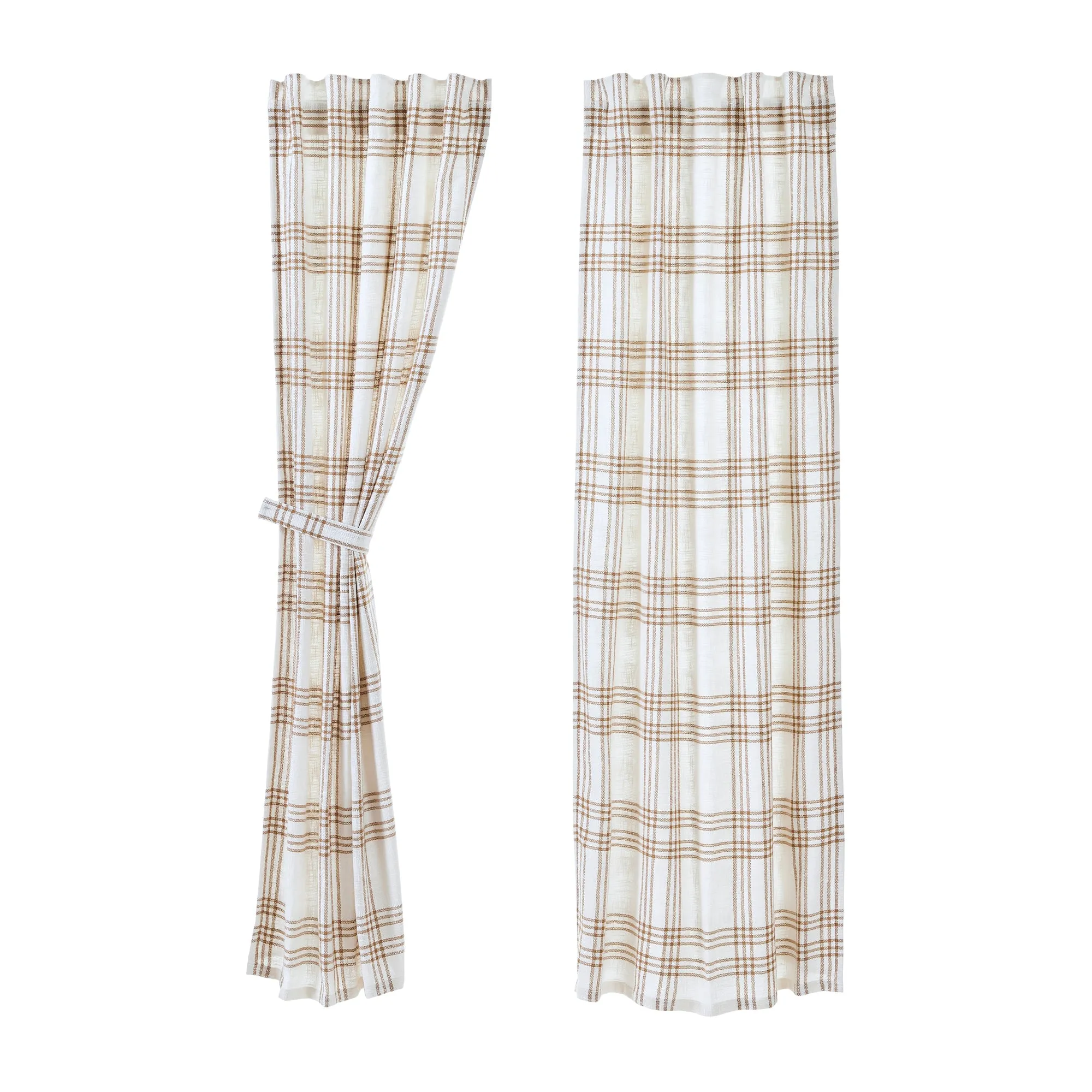 Plaid Panel Set of 2