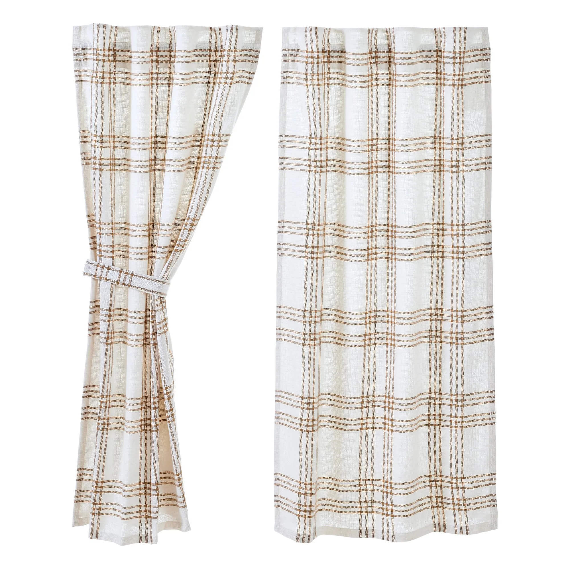 Plaid Panel Set of 2