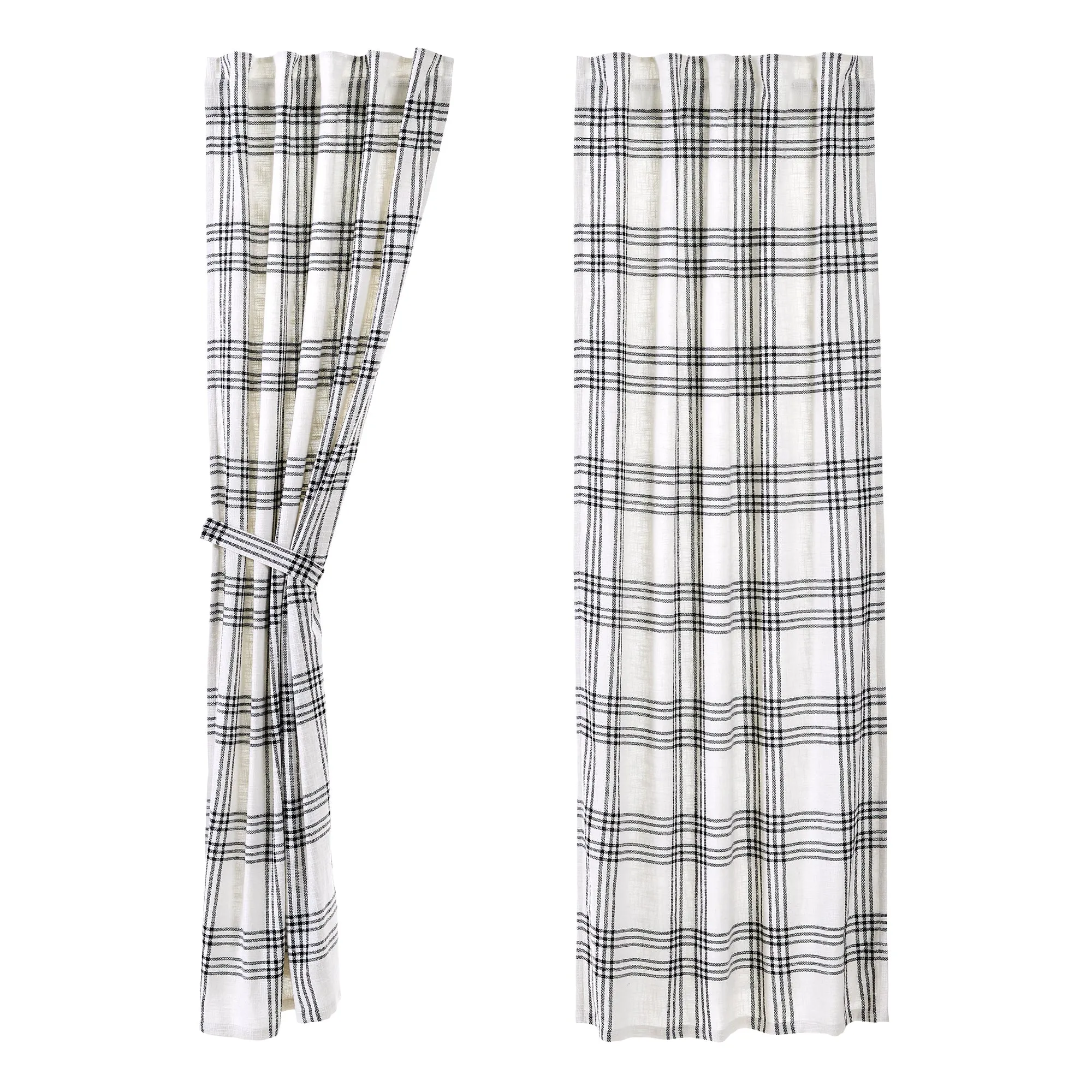 Plaid Panel Set of 2