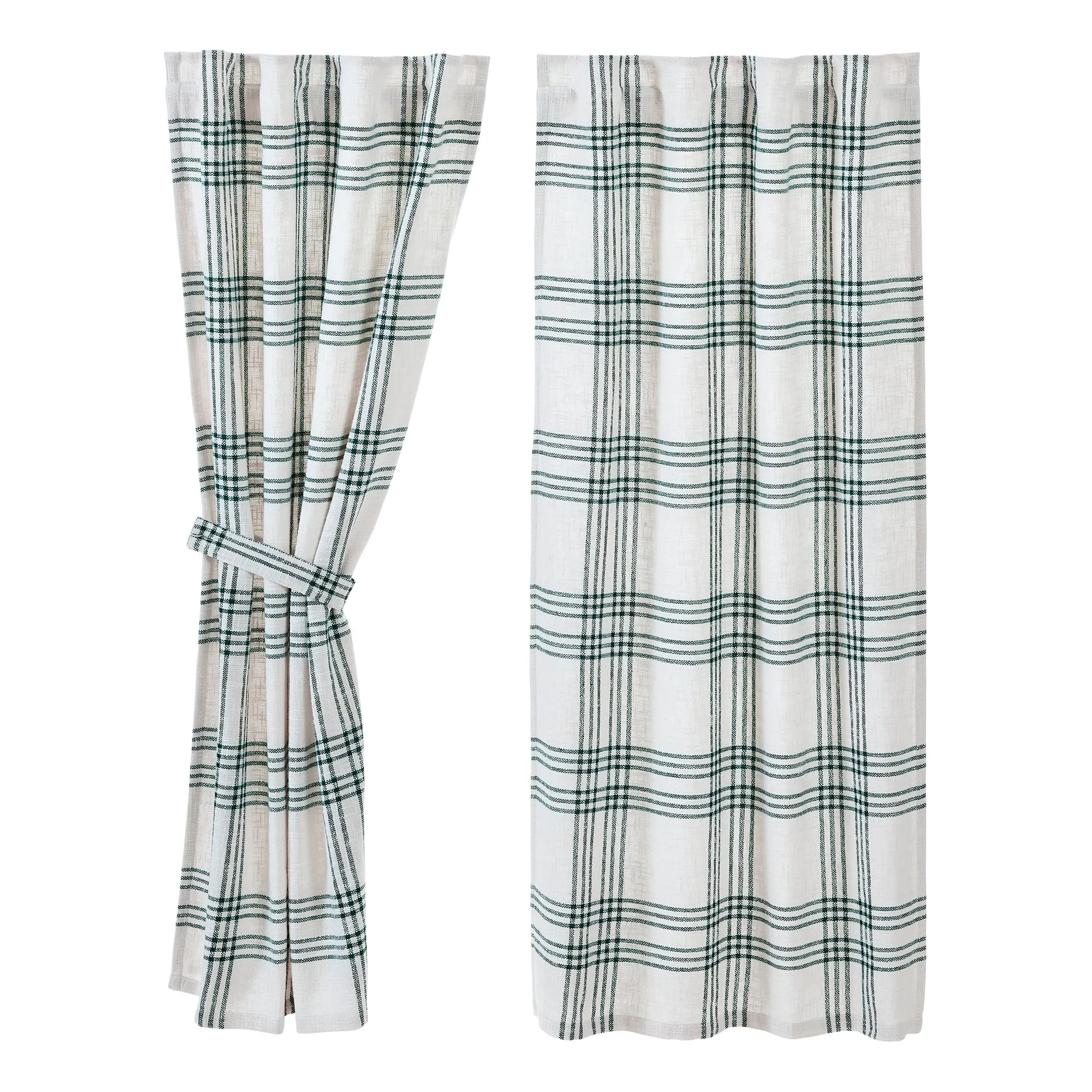 Plaid Panel Set of 2