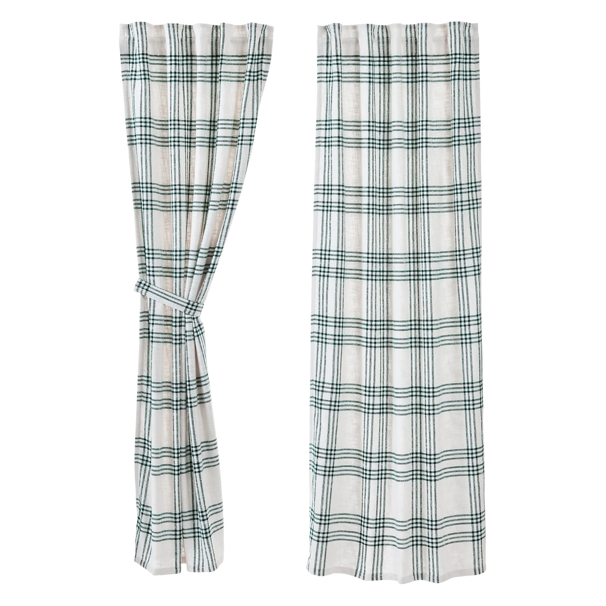 Plaid Panel Set of 2