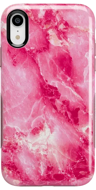 Pretty in Pink | Hot Pink Marble Case