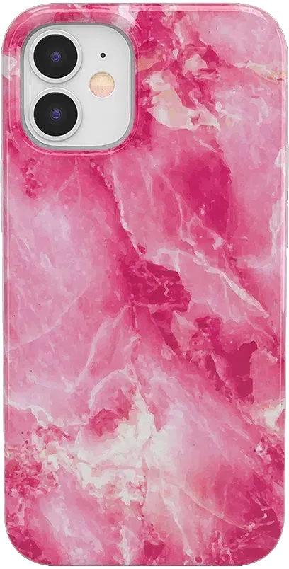 Pretty in Pink | Hot Pink Marble Case