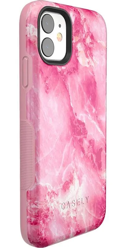 Pretty in Pink | Hot Pink Marble Case