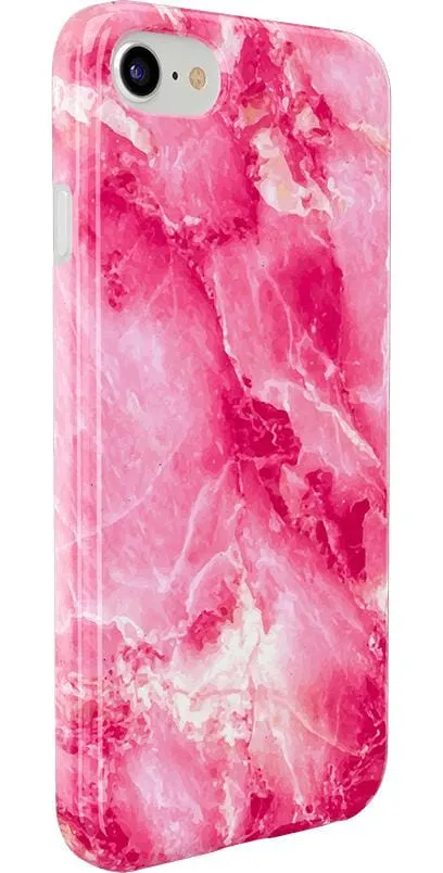 Pretty in Pink | Hot Pink Marble Case