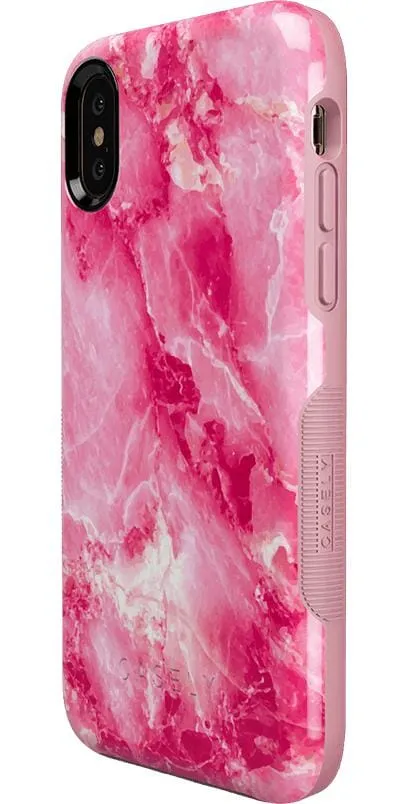 Pretty in Pink | Hot Pink Marble Case