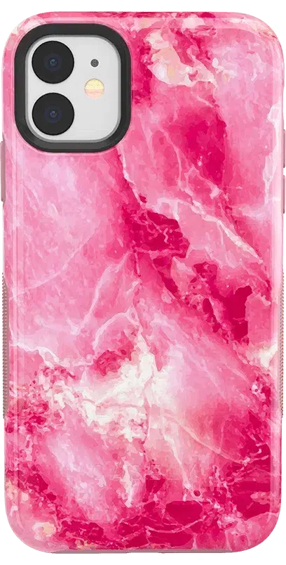 Pretty in Pink | Hot Pink Marble Case