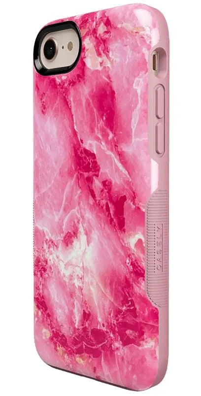 Pretty in Pink | Hot Pink Marble Case