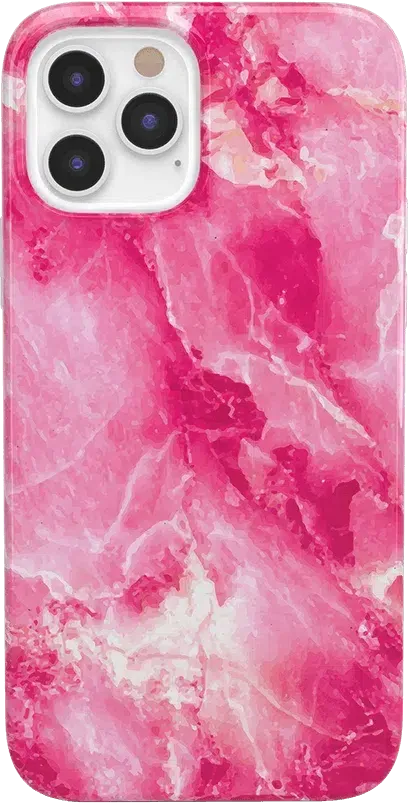 Pretty in Pink | Hot Pink Marble Case