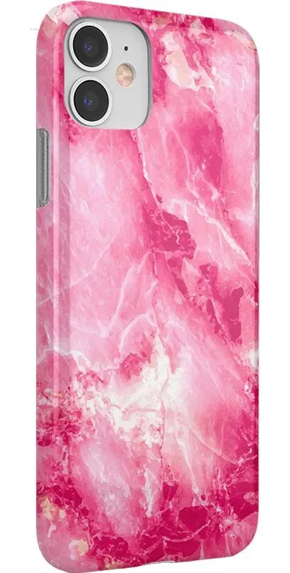 Pretty in Pink | Hot Pink Marble Case