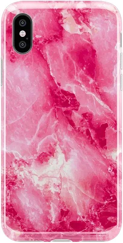 Pretty in Pink | Hot Pink Marble Case