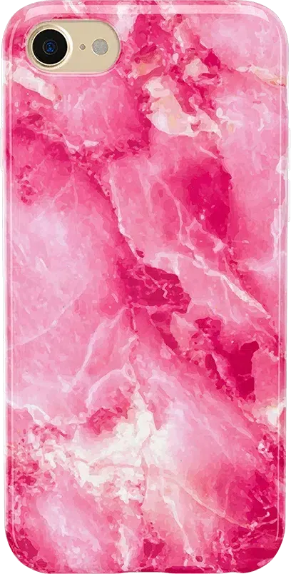 Pretty in Pink | Hot Pink Marble Case