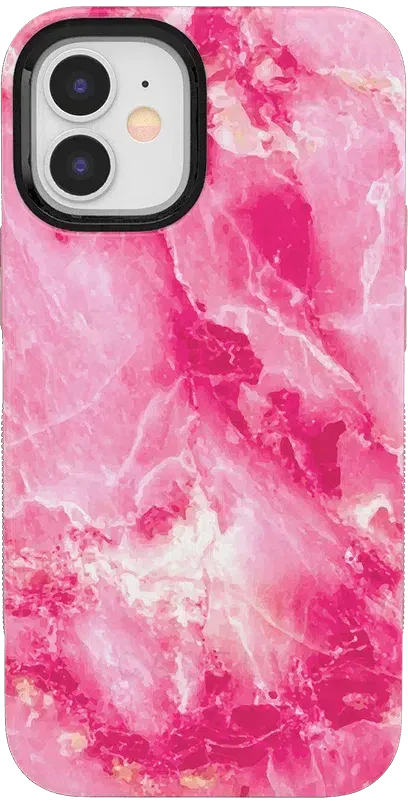 Pretty in Pink | Hot Pink Marble Case