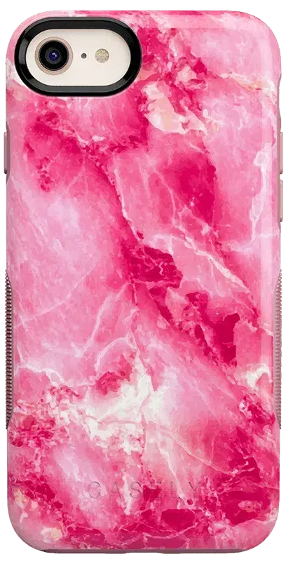 Pretty in Pink | Hot Pink Marble Case