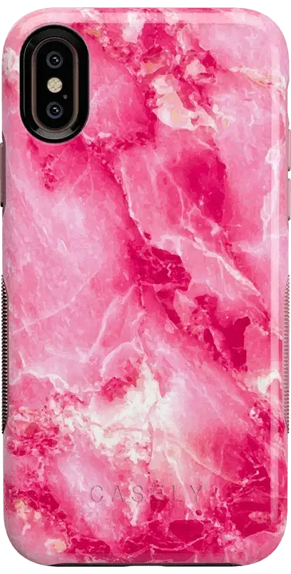 Pretty in Pink | Hot Pink Marble Case