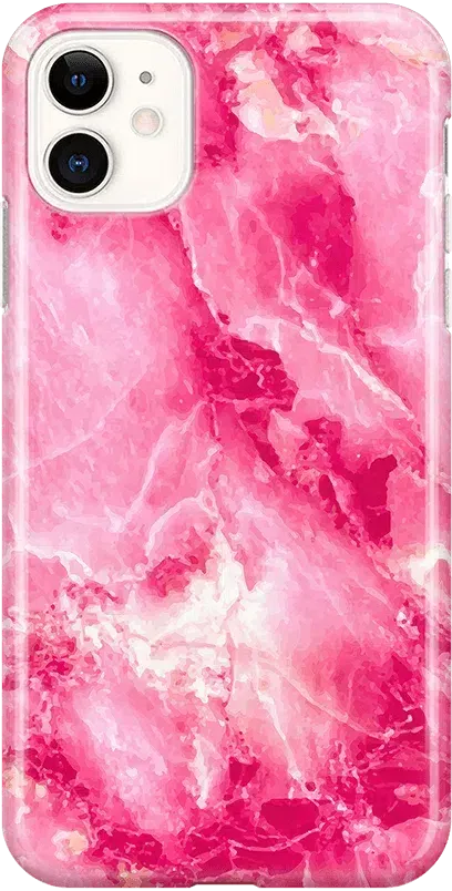 Pretty in Pink | Hot Pink Marble Case