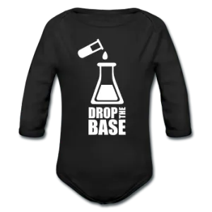 "Drop the Base" - Baby Long Sleeve One Piece